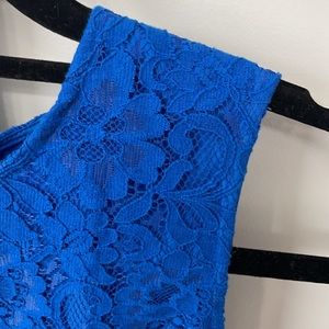 JCrew royal blue sleeveless dress